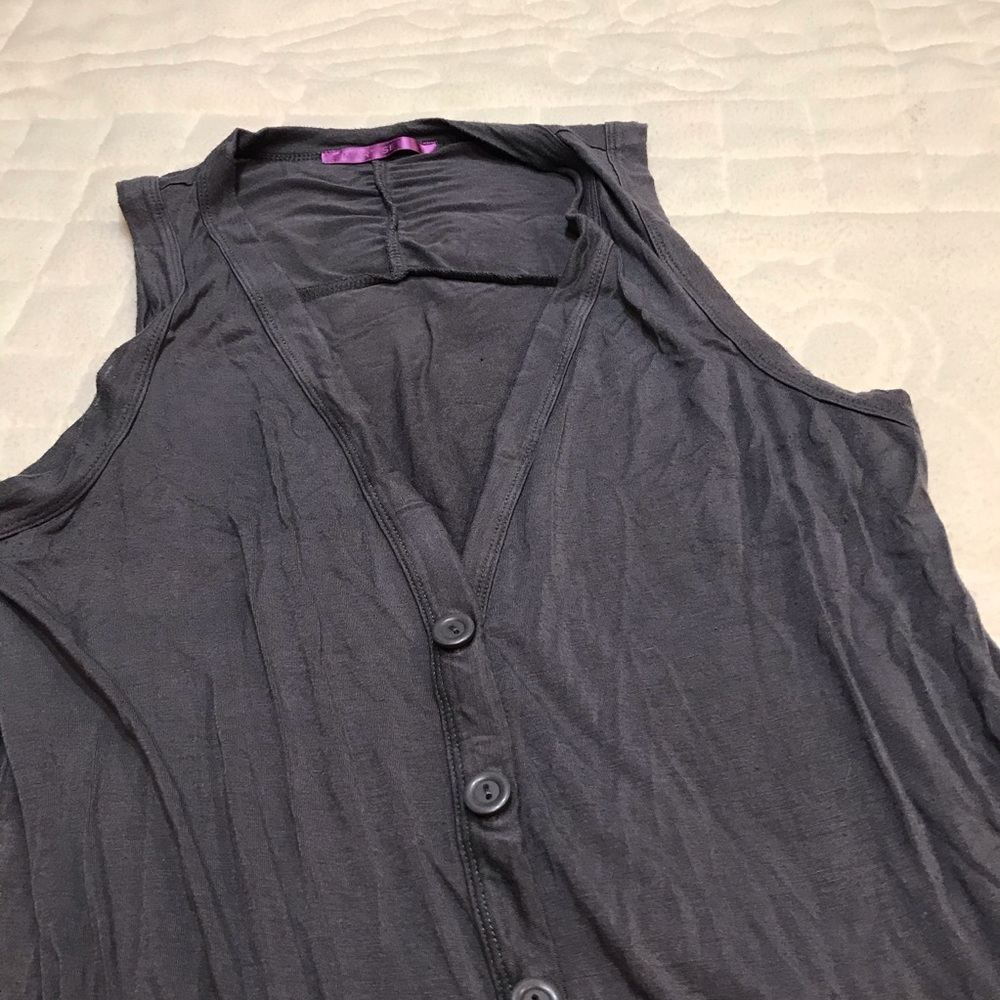 SMART SET Button Vest - Picture 5 of 5